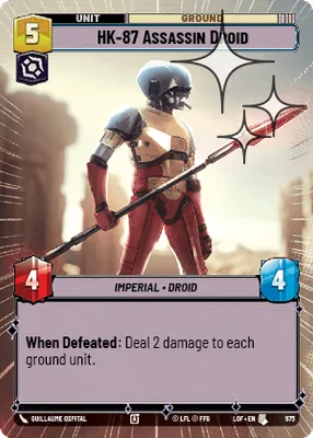 HK-87 Assassin Droid — Hyperspace Foil