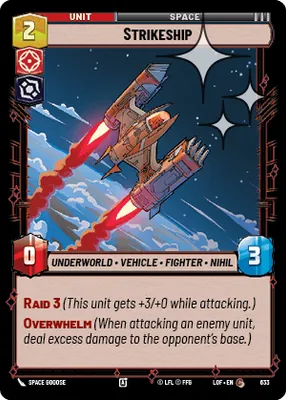 Strikeship — Standard Foil