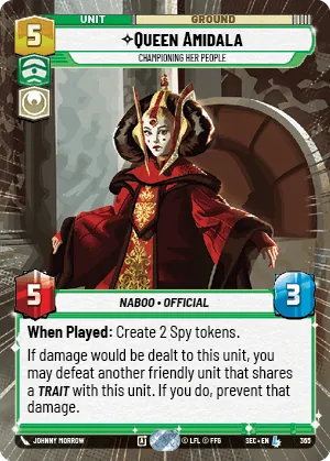 Queen Amidala — Hyperspace