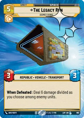 The Legacy Run — Hyperspace Foil