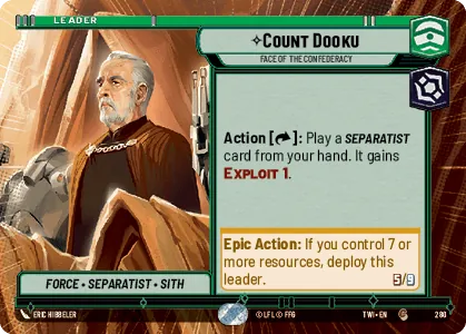 Count Dooku — Hyperspace