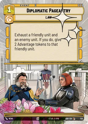 Diplomatic Pageantry — Hyperspace Foil