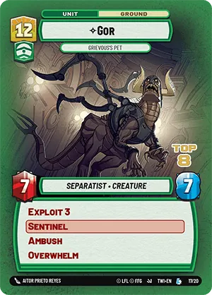 Gor — SS Top 8