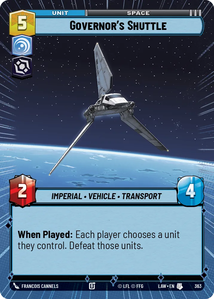 Governor's Shuttle — Hyperspace