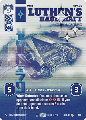 Luthen's Haulcraft — Foil Prestige