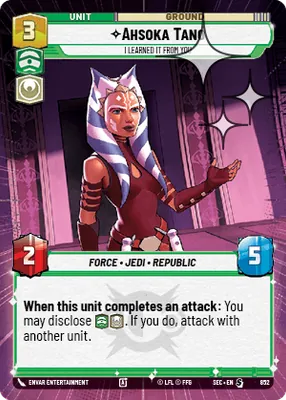Ahsoka Tano — Hyperspace Foil