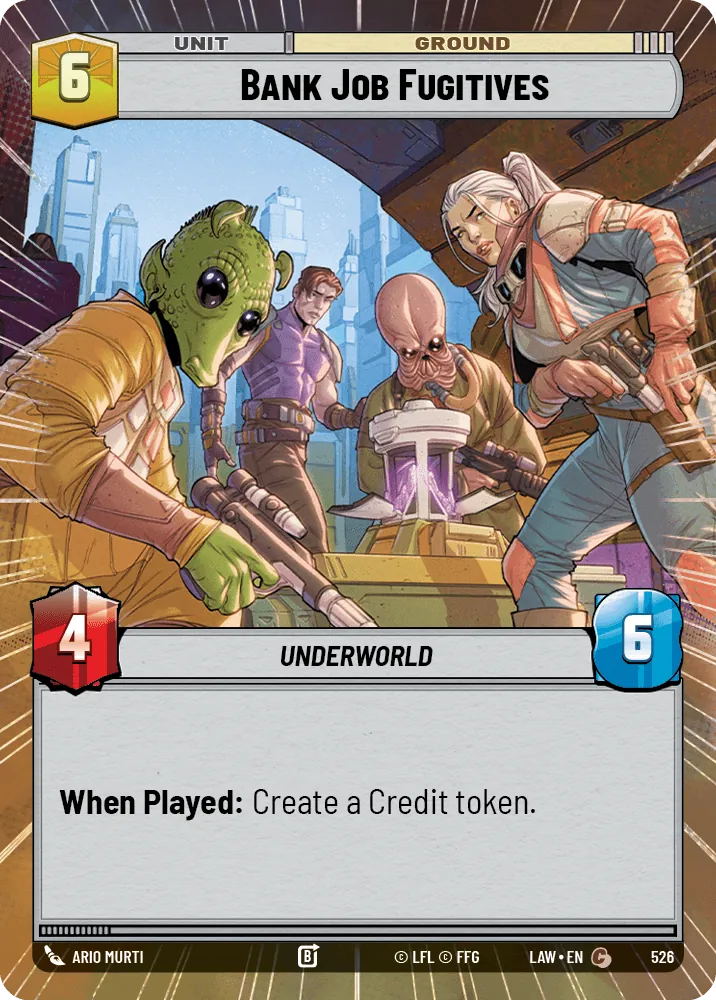 Bank Job Fugitives — Hyperspace