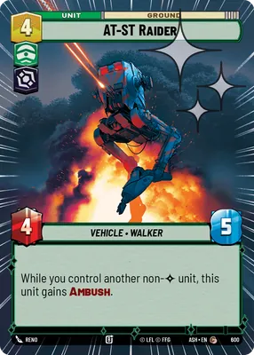 AT-ST Raider — Hyperspace Foil