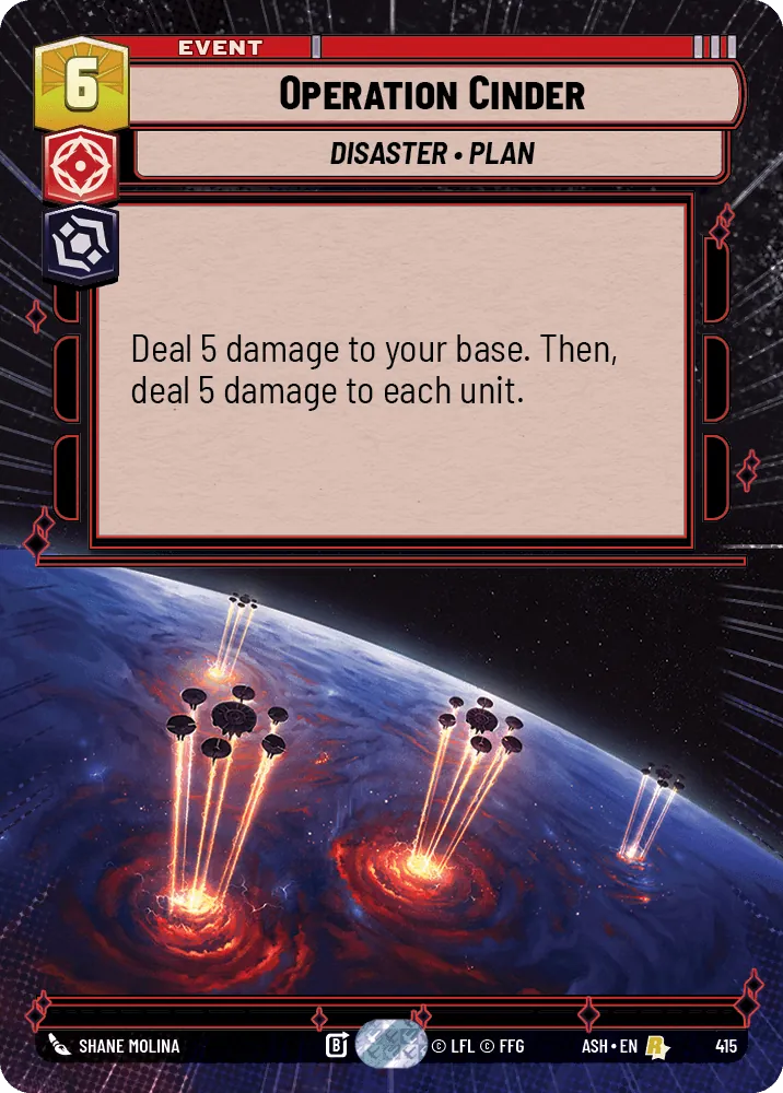 Operation Cinder — Hyperspace