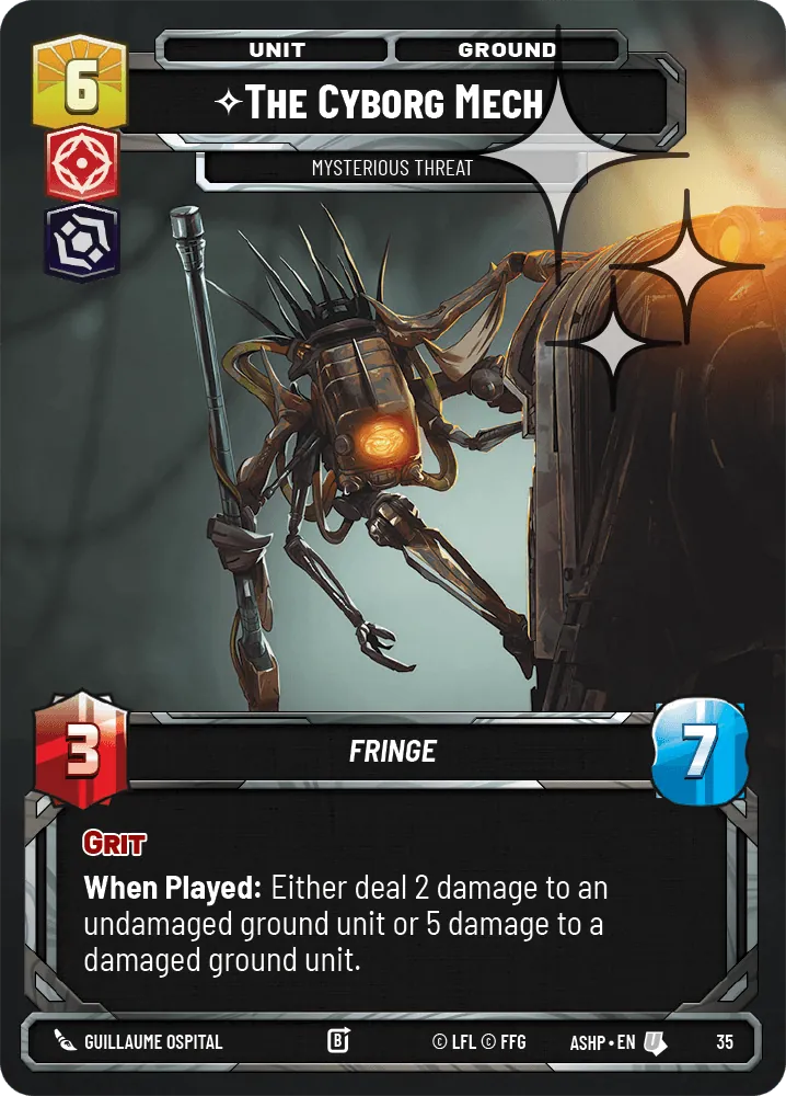 The Cyborg Mech — Weekly Play Foil
