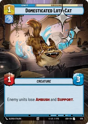 Domesticated Loth-Cat — Hyperspace Foil