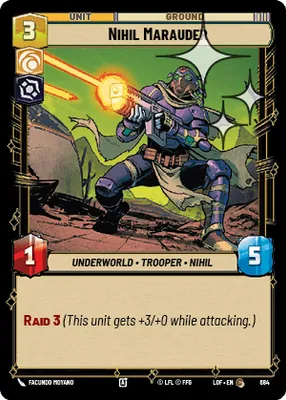 Nihil Marauder — Standard Foil