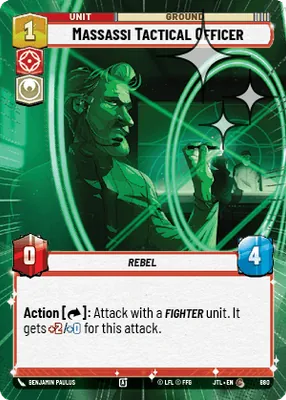 Massassi Tactical Officer — Hyperspace Foil