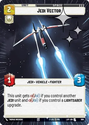 Jedi Vector — Hyperspace Foil