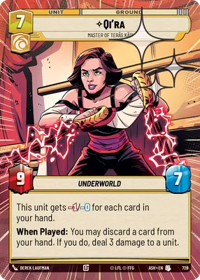 Qi'ra — Hyperspace Foil