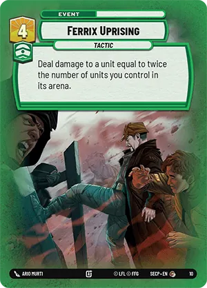 Ferrix Uprising — Weekly Play