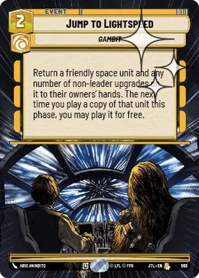 Jump to Lightspeed — Hyperspace Foil