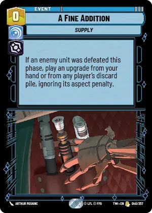 A Fine Addition