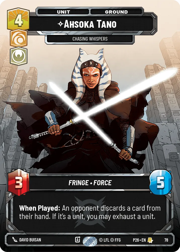 Ahsoka Tano — RQ Prize Wall