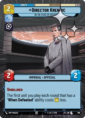 Director Krennic — Hyperspace Foil