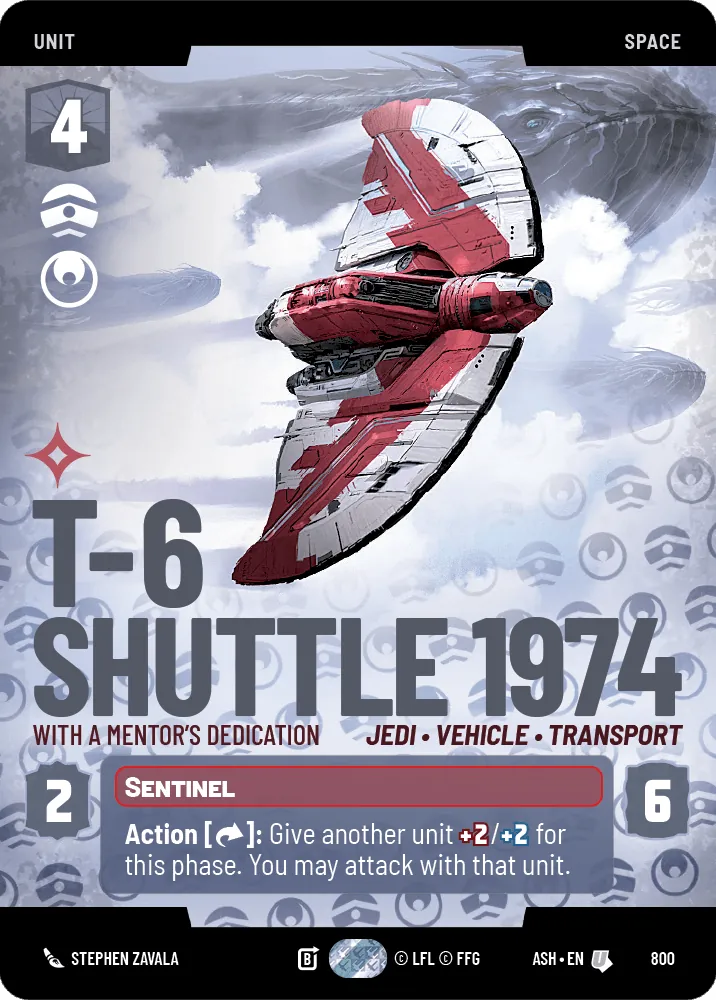T-6 Shuttle 1974 — Standard Prestige