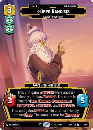 Oppo Rancisis — Standard Prestige