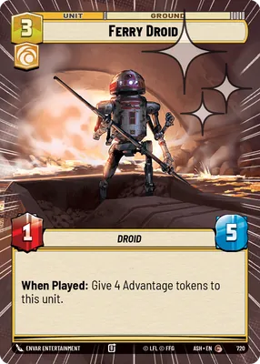 Ferry Droid — Hyperspace Foil
