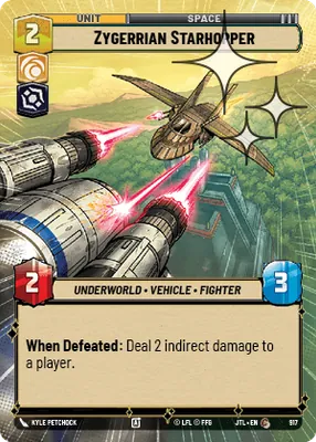 Zygerrian Starhopper — Hyperspace Foil