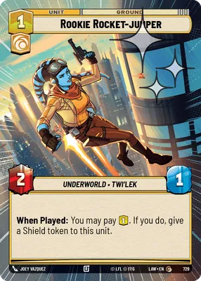 Rookie Rocket-jumper — Hyperspace Foil