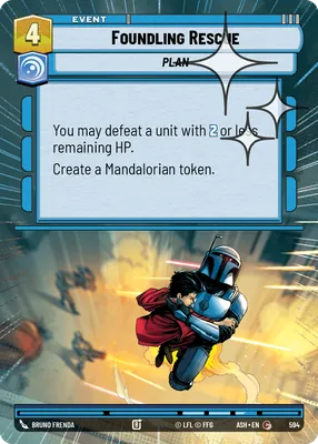 Foundling Rescue — Hyperspace Foil