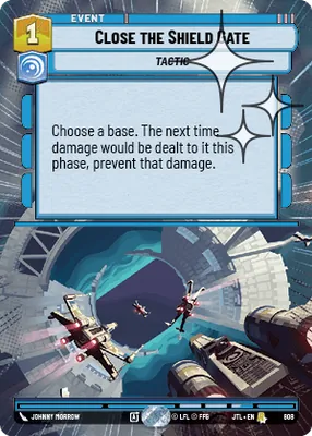 Close the Shield Gate — Hyperspace Foil