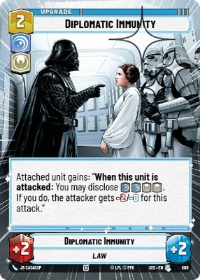 Diplomatic Immunity — Hyperspace Foil