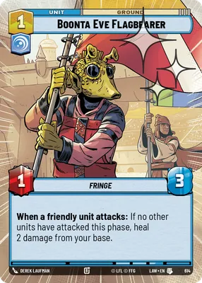 Boonta Eve Flagbearer — Hyperspace Foil