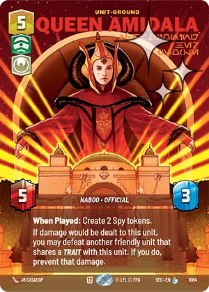 Queen Amidala — Foil Prestige