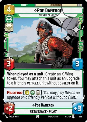 Poe Dameron — Standard Foil