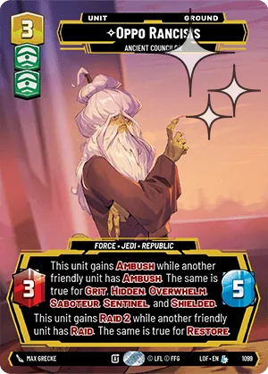 Oppo Rancisis — Foil Prestige