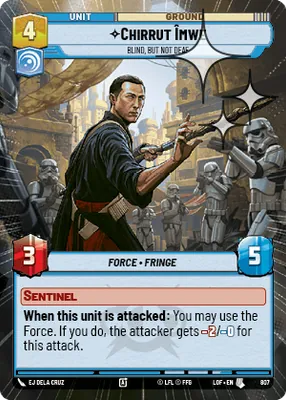 Chirrut Îmwe — Hyperspace Foil