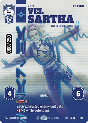 Vel Sartha — Serialized Prestige