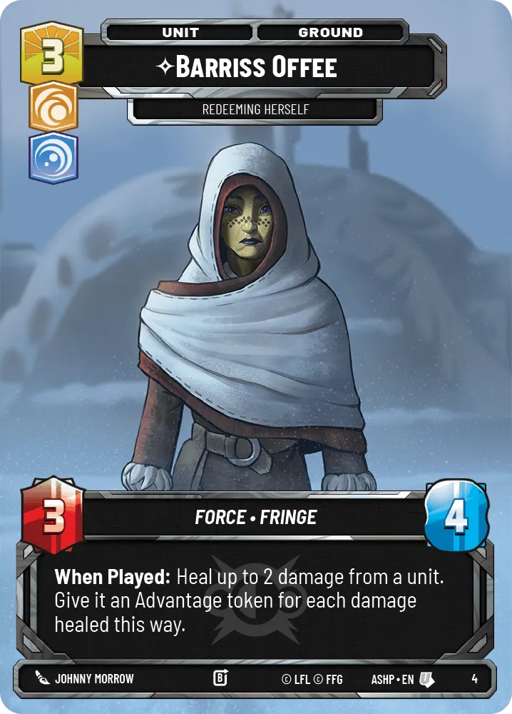 Barriss Offee — Weekly Play