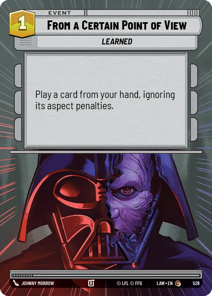 From a Certain Point of View — Hyperspace