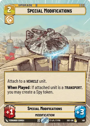 Special Modifications — Hyperspace