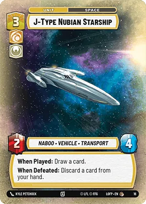 J-Type Nubian Starship — Weekly Play